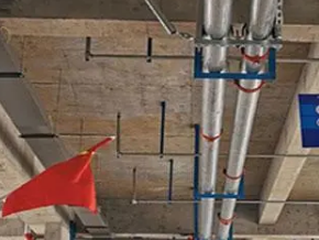 三穗管廊支架的安装方法
